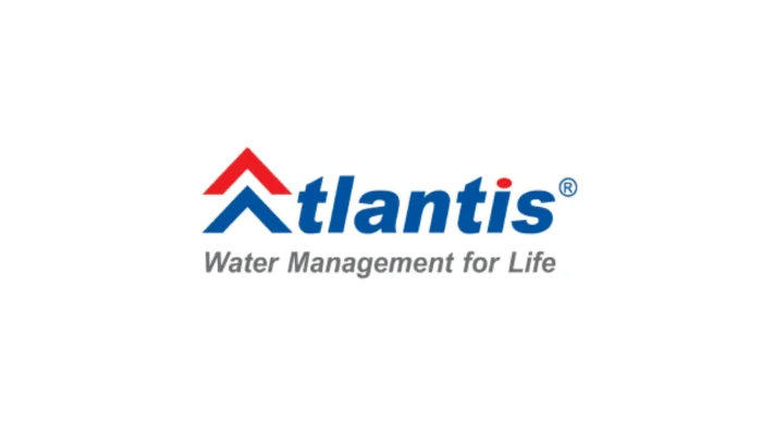 Atlantis,โลโก้ atlantis,Atlantis logo,แผ่นระบายน้ำ atlantis